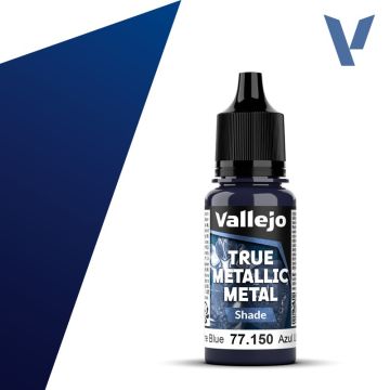 Акрилова фарба Vallejo: True Metallic Metal: Shade – Ultramarine Blue