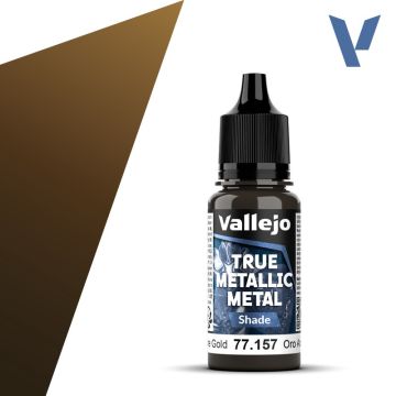 Акрилова фарба Vallejo: True Metallic Metal: Shade – Arcane Gold
