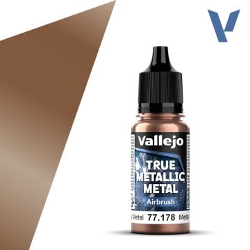 Акрилова фарба Vallejo: True Metallic Metal: Airbrush – Rusty Metal