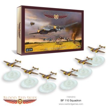 Набір мініатюр Warlord Games Blood Red Skies: Bf 110 squadron