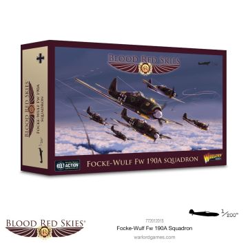 Набір мініатюр Warlord Games Blood Red Skies: Fw 190 squadron