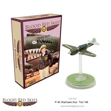 Мініатюра Warlord Games Blood Red Skies: P-40 Warhawk Ace: 'Tex' Hill