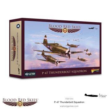 Набір мініатюр Warlord Games Blood Red Skies: Republic P-47 Thunderbolt squadron