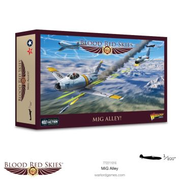 Набір мініатюр Warlord Games Blood Red Skies: MiG Alley!