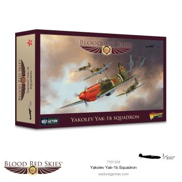 Набір мініатюр Warlord Games Blood Red Skies: Yakolev Yak-1b squadron