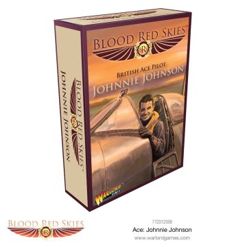 Мініатюра Warlord Games Blood Red Skies: Johnny Johnson (Spitfire)