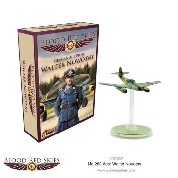 Мініатюра Warlord Games Blood Red Skies: Messerschmitt Me 262 Ace: Walter Nowotny