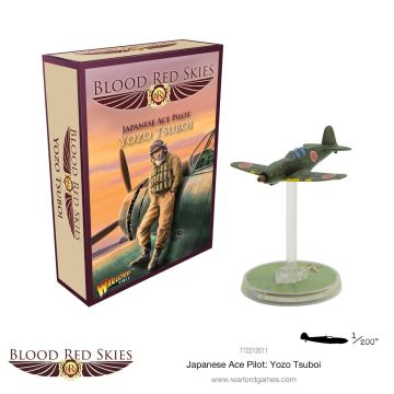 Мініатюра Warlord Games Blood Red Skies: Japanese Ace Pilot Yozo Tsuboi