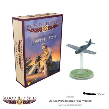 Мініатюра Warlord Games Blood Red Skies: US Ace Pilot Joseph J. Foss