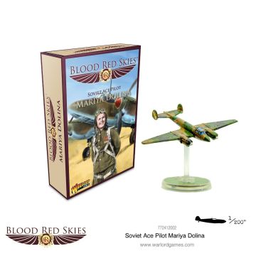 Мініатюра Warlord Games Blood Red Skies: Soviet Ace Pilot: Mariya Dolina