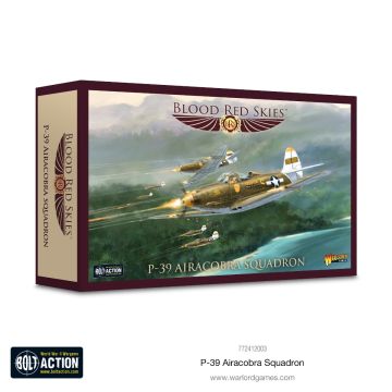 Набір мініатюр Warlord Games Blood Red Skies: P-39 Airacobra squadron