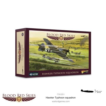 Набір мініатюр Warlord Games Blood Red Skies: Hawker Typhoon squadron