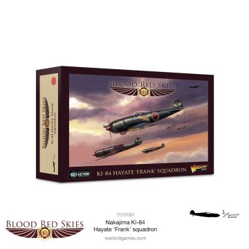 Набір мініатюр Warlord Games Blood Red Skies: Nakajima Ki-84 'Frank' squadron