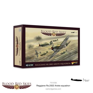 Набір мініатюр Warlord Games Blood Red Skies: Reggiane Re.2002 Ariete squadron