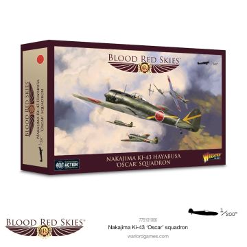 Набір мініатюр Warlord Games Blood Red Skies: Nakajima Ki-43 II 'Oscar' squadron