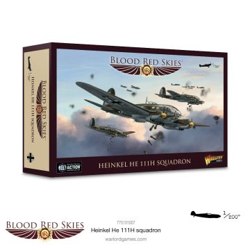 Набір мініатюр Warlord Games Blood Red Skies: Heinkel He 111H squadron