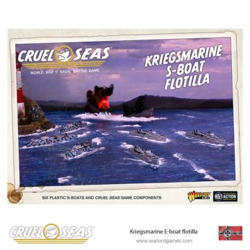 Набір мініатюр Warlord Games Cruel Seas: Kriegsmarine E-boat Flotilla