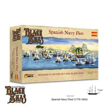Набір мініатюр Warlord Games Black Powder: Black Seas: Spanish Navy Fleet (1770 - 1830)