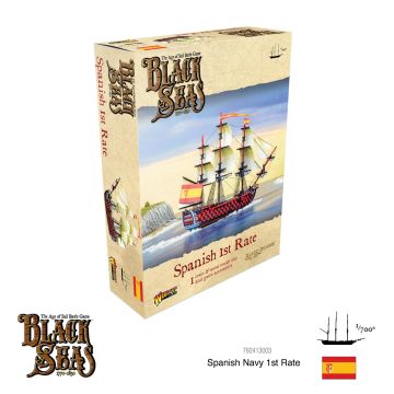 Набір мініатюр Warlord Games Black Powder: Black Seas: Spanish Navy 1st Rate