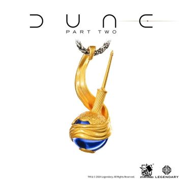 Срібна підвіска з позолотою Starforged: The Water of Life Pendant Dune II