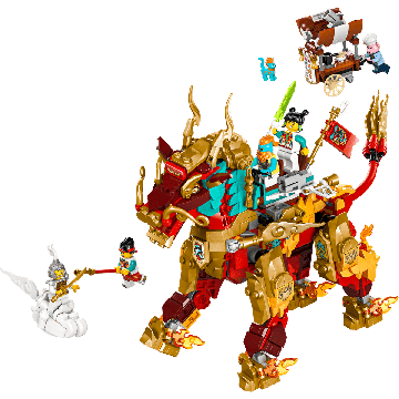 Конструктор LEGO Monkie Kid Міфічна істота Цілінь (80066)