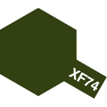 Акрилова фарба Tamiya Color Acrylic Paint Mini: XF-74 Olive Drab (JGSDF) (10ml) 