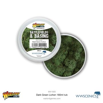 Імітація моху Warlord Games: Battlefields & Basing: Dark Green Lichen