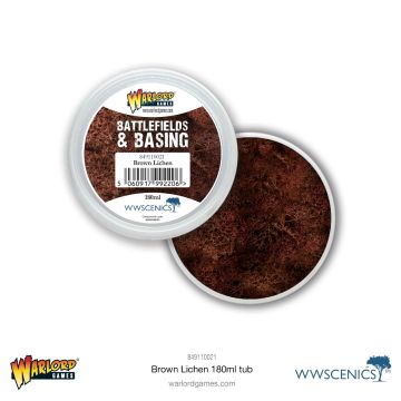 Імітація моху Warlord Games: Battlefields & Basing: Brown  Lichen