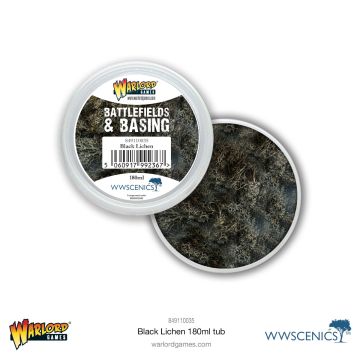 Імітація моху Warlord Games: Battlefields & Basing: Black Lichen