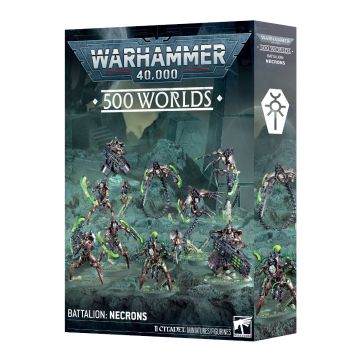 Набір мініатюр Warhammer 40000 500 Worlds Battalion: Necrons