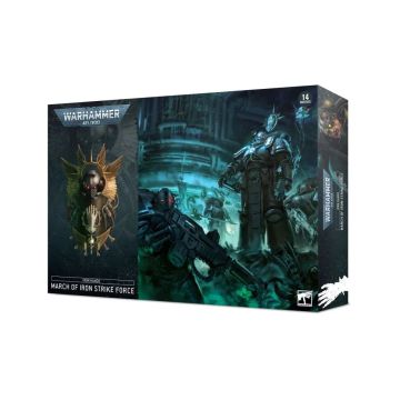 Набір мініатюр Warhammer 40000 Battleforce: Iron Hands – March of Iron Strike Force