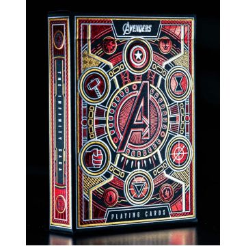 Покерні карти Avengers: Infinity Saga Red Edition