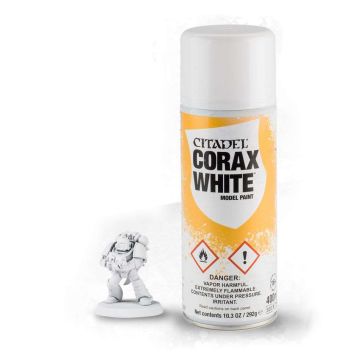 Ґрунт-спрей Citadel: Spray: Corax White (400ml)