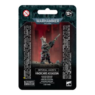 Мініатюра Warhammer 40000 Imperial Agents: Vindicare Assassin