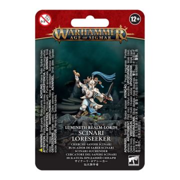 Мініатюра Age of Sigmar Lumineth Realm-lords: Scinari Loreseeker (GW Exclusive)