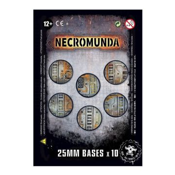 Підставки для мініатюр Citadel: Necromunda 25mm Bases x10 (GW Exclusive)