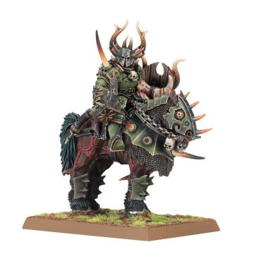 Мініатюра Age of Sigmar Slaves to Darkness: Chaos Lord on Daemonic Mount (GW Exclusive)
