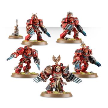 Набір мініатюр Warhammer 40000 Blood Angels: Terminator Assault Squad (GW Exclusive)