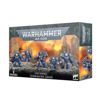 Набір мініатюр Warhammer 40000 Space Marines: Terminator Squad