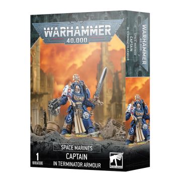 Мініатюра Warhammer 40000 Space Marines: Captain in Terminator Armour