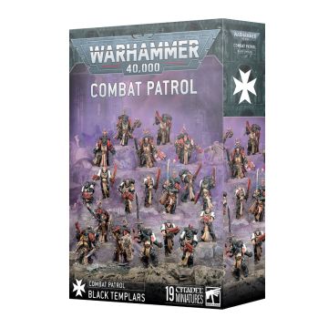 Набір мініатюр Warhammer 40000 Combat Patrol: Black Templars (10-та редакція)