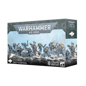 Набір мініатюр Warhammer 40000 Space Wolves: Grey Hunters