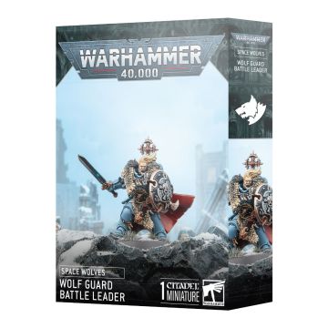Мініатюра Warhammer 40000 Space Wolves: Wolf Guard Battle Leader