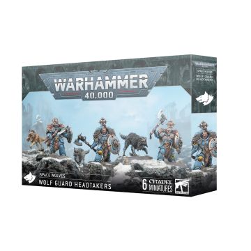 Набір мініатюр Warhammer 40000 Space Wolves: Wolf Guard Headtakers