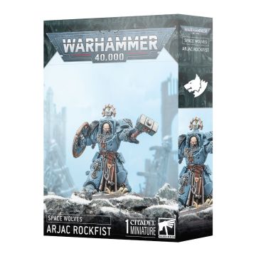 Мініатюра Warhammer 40000 Space Wolves: Arjac Rockfist