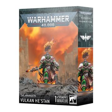 Мініатюра Warhammer 40000 Salamanders: Vulkan He'stan