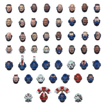 Набір апгрейду мініатюр Warhammer 40000: Space Marine Heads Upgrades and Transfers (GW Exclusive)