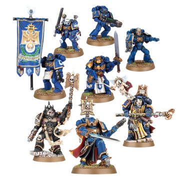 Набір мініатюр Warhammer 40000 Space Marines: Company Command (GW Exclusive)