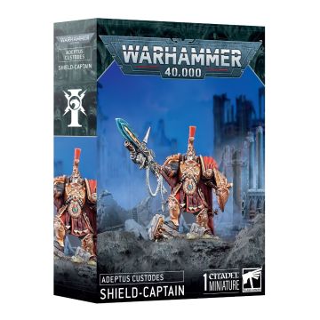Мініатюра Warhammer 40000 Adeptus Custodes: Shield-Captain