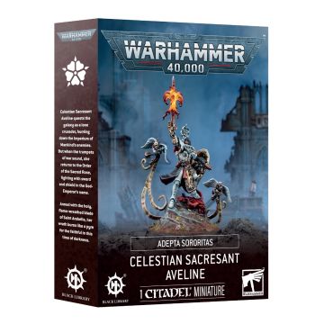 Мініатюра Warhammer 40000 Adepta Sororitas: Celestian Sacresant Aveline